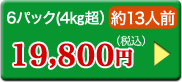 6パック（4kg超）約13人前19,800円（税込）