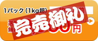 1パック（1kg超）約3人前送料無料9,900円（税込）