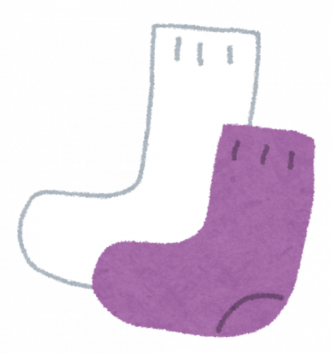 靴下のイラスト