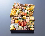 京都御所南 京料理「やまの」監修三箱二段重 珠天箱