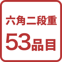 六角二段重53品目