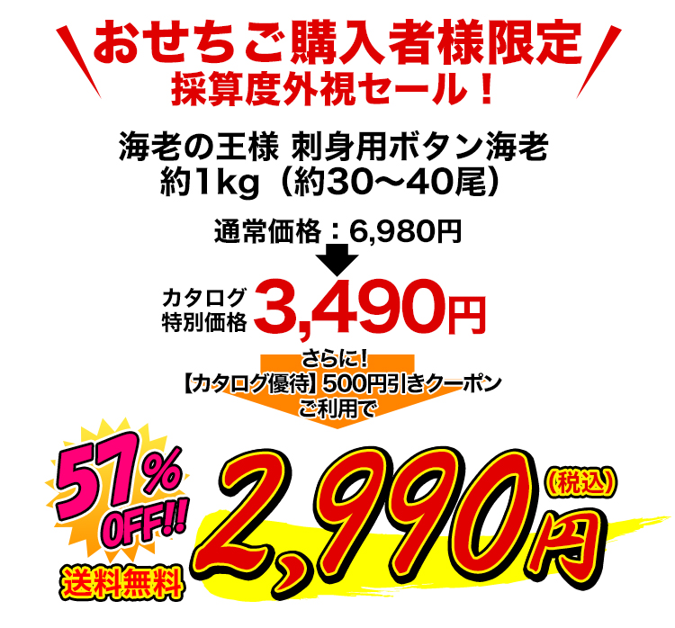 カタログ特別価格2,990円
