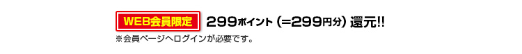 299ポイント