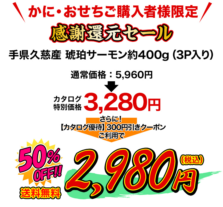 カタログ特別価格2,980円