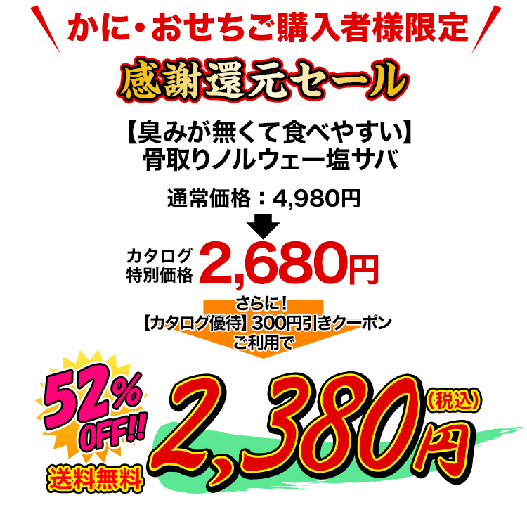 カタログ特別価格2,380円