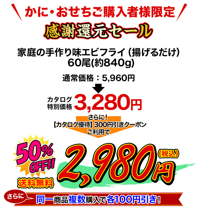 カタログ特別価格2,980円