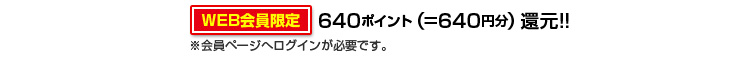 640ポイント