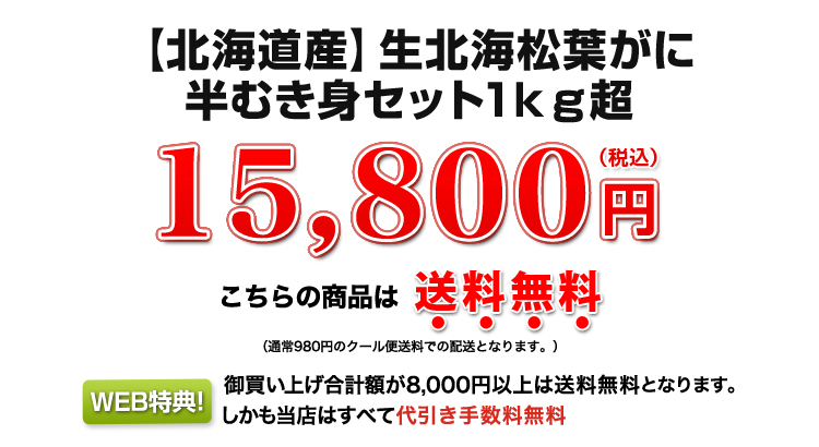 1kg超 15,800円（税込）