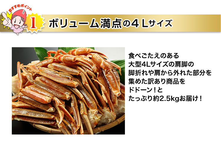 ボリューム満点の4Lサイズ