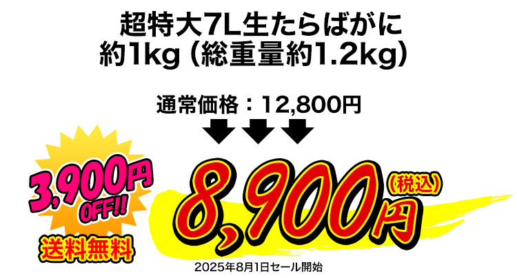 8,900円（税込）
