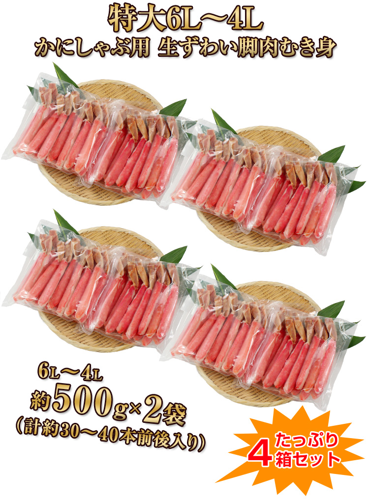 約500g×2袋（計約30～40本入り）
