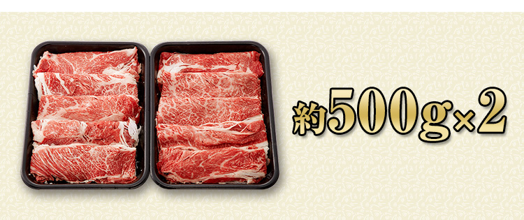 約500g×2パック