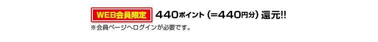 440ポイント