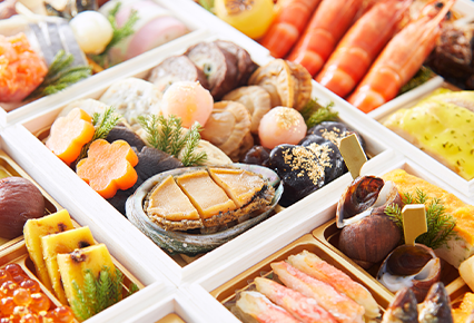 趣向を凝らしたお料理がたくさん楽しめる