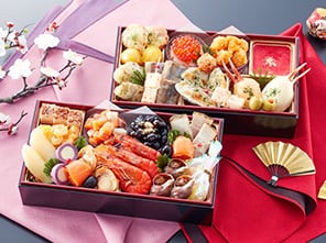 北海道函館「花びし」監修和洋二段重 絢珠