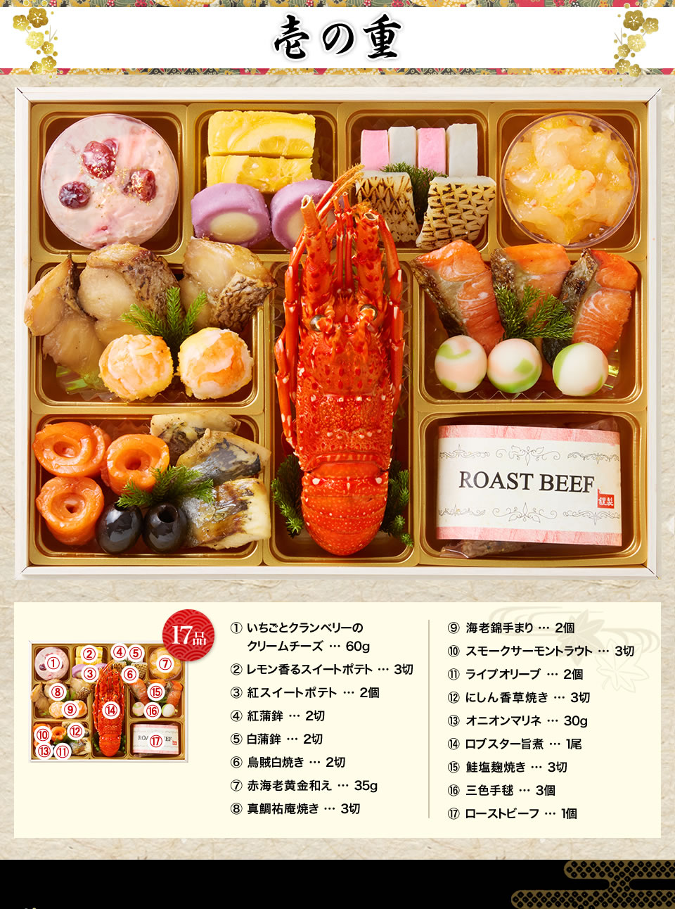 壱の重
