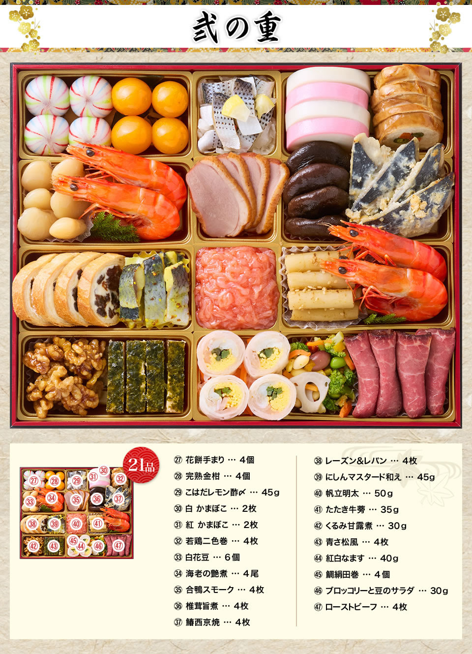 弐の重