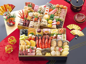 京都御所南 京料理「やまの」監修三箱二段重 珠天箱 