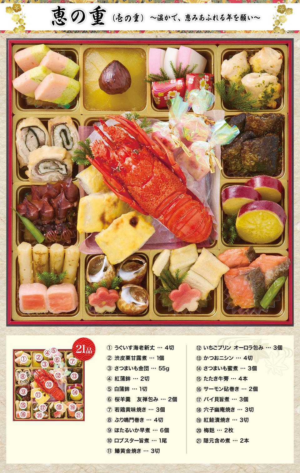 恵の重