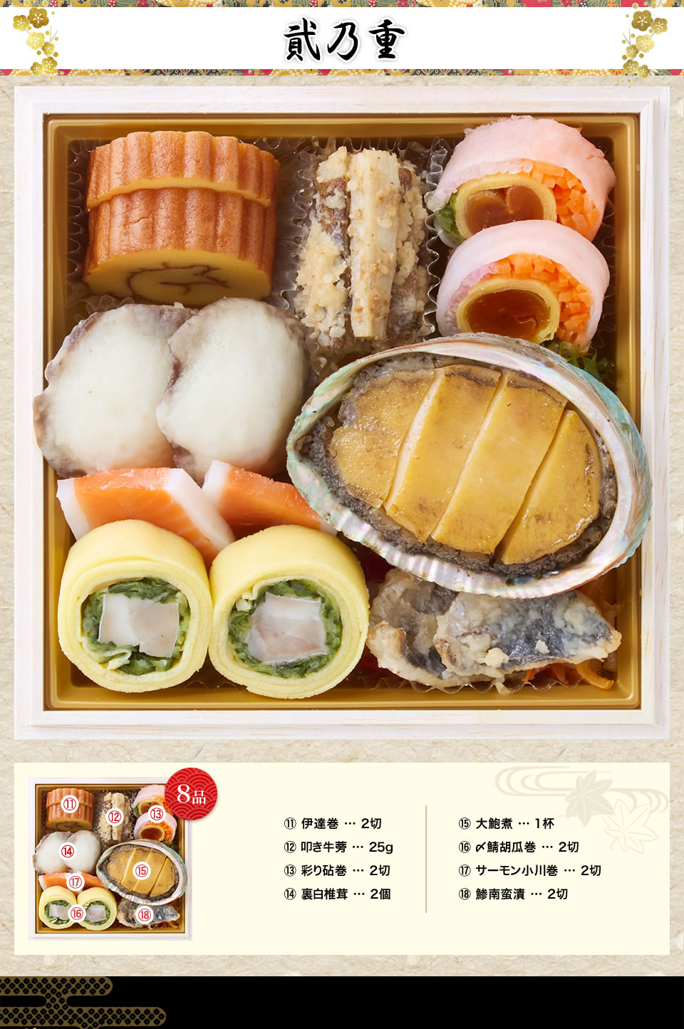 弐の重