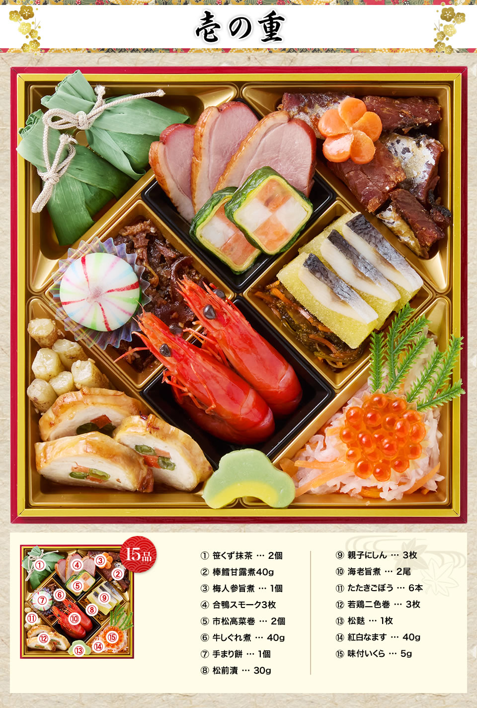 壱の重