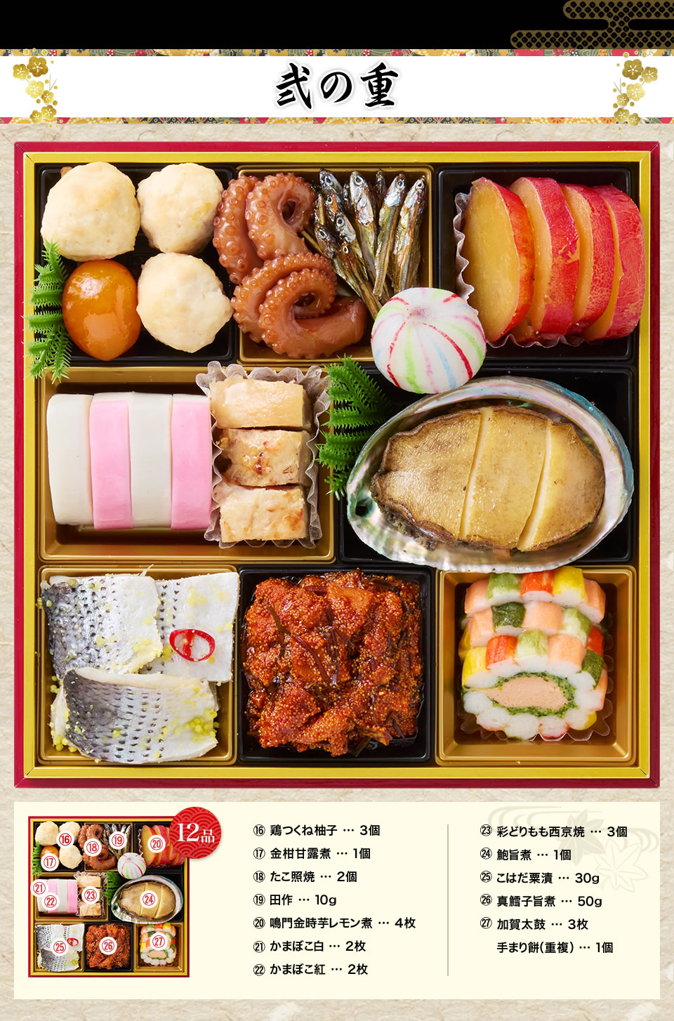 弐の重