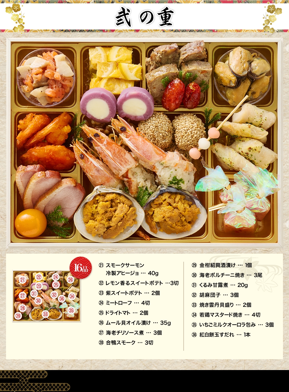 弐の重