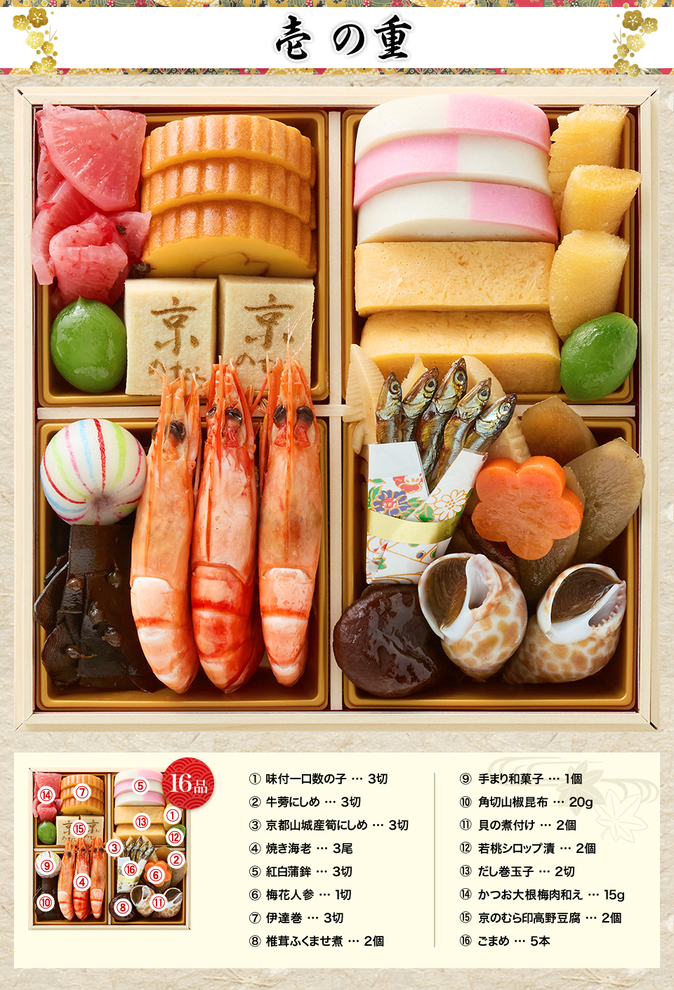壱の重