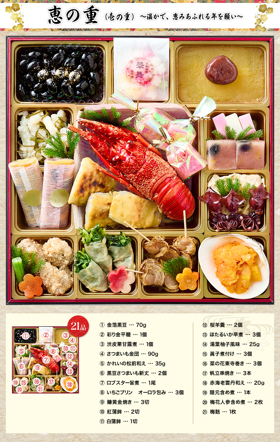 恵の重