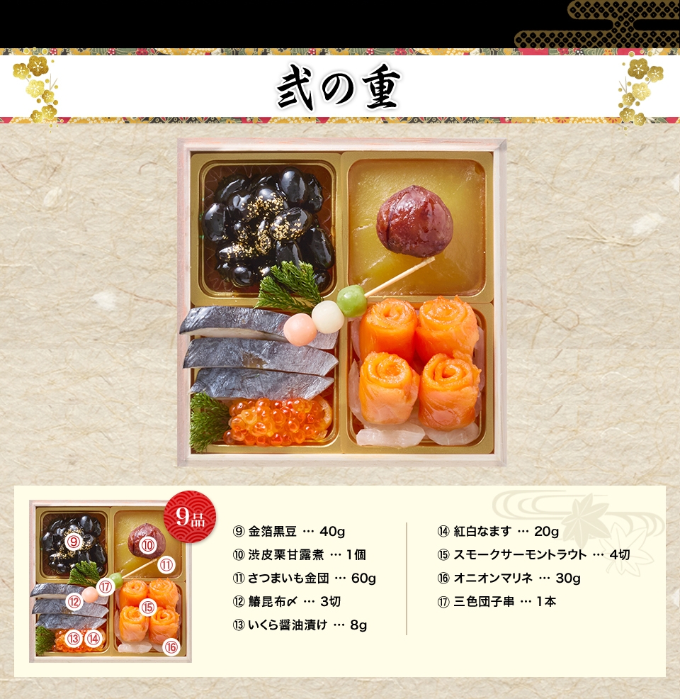 弐の重