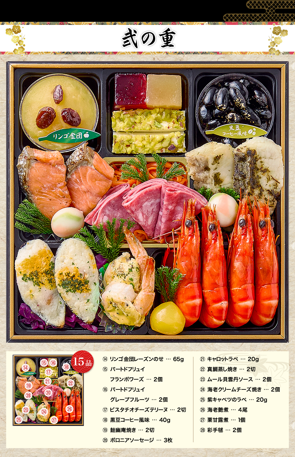 弐の重