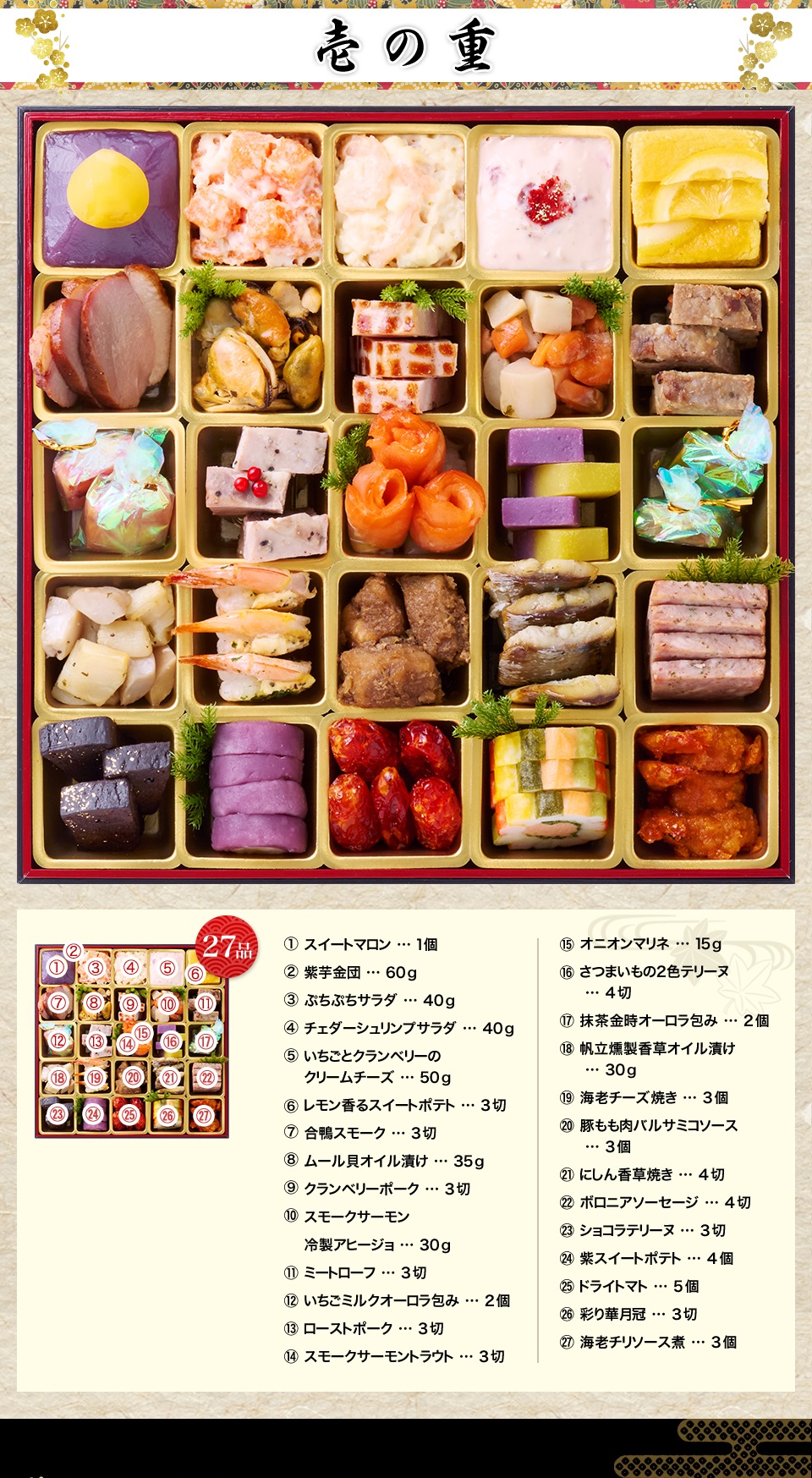 壱の重