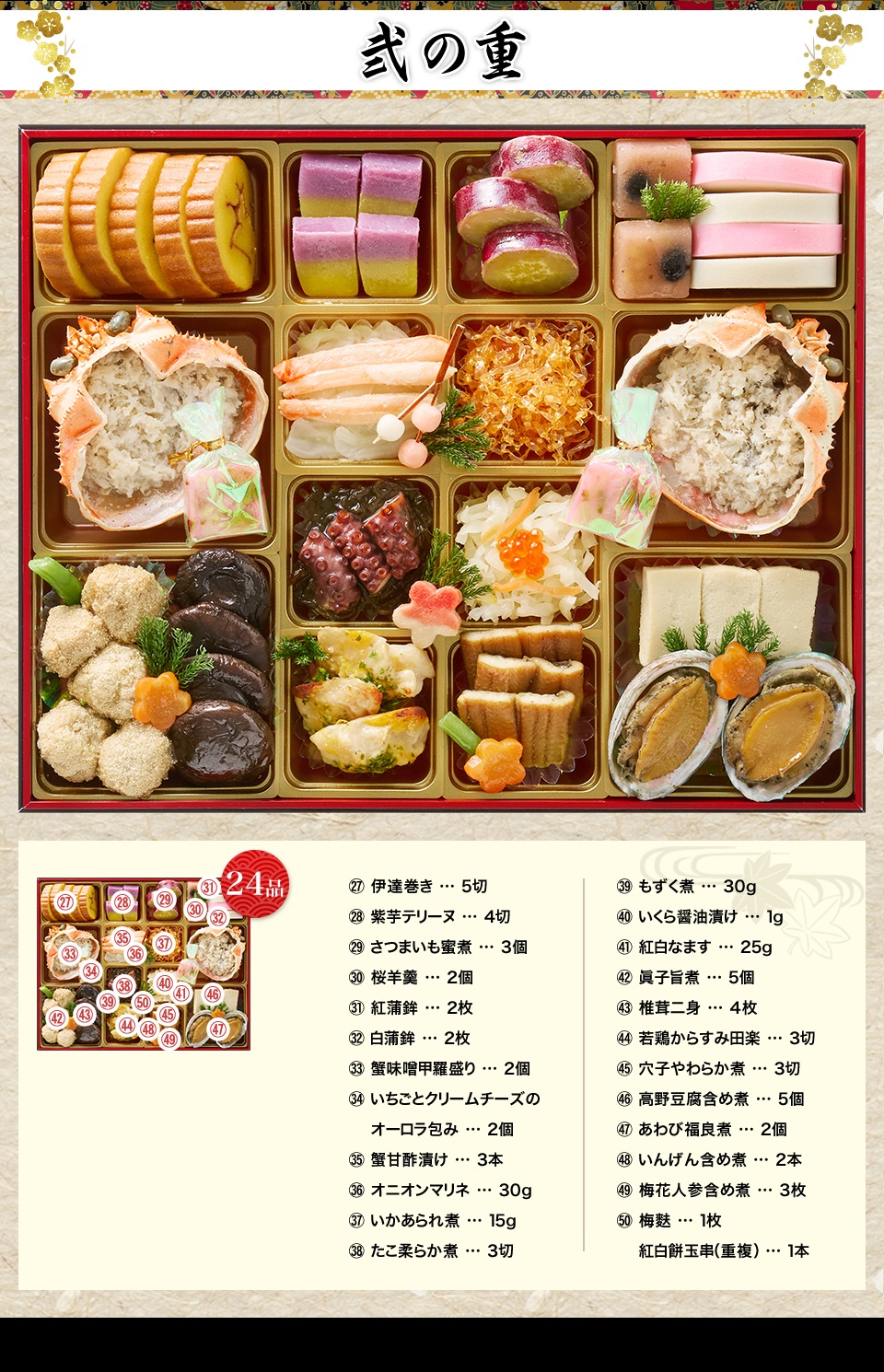 弐の重