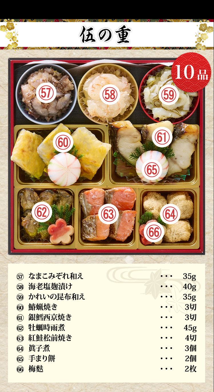伍の重