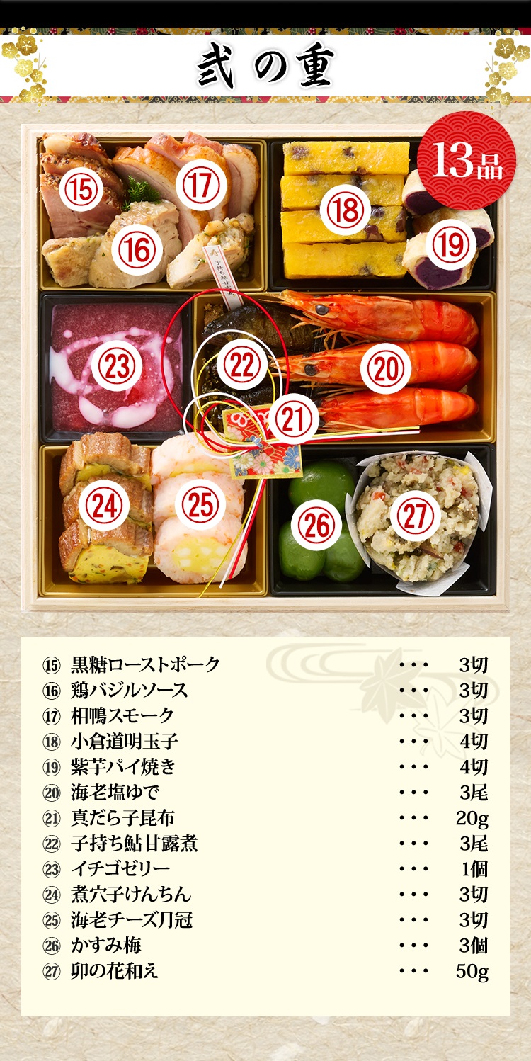 弐の重