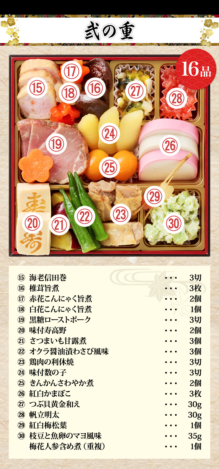 弐の重