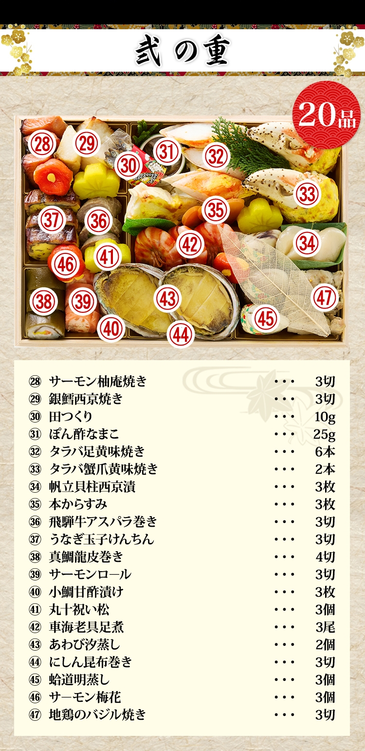 弐の重