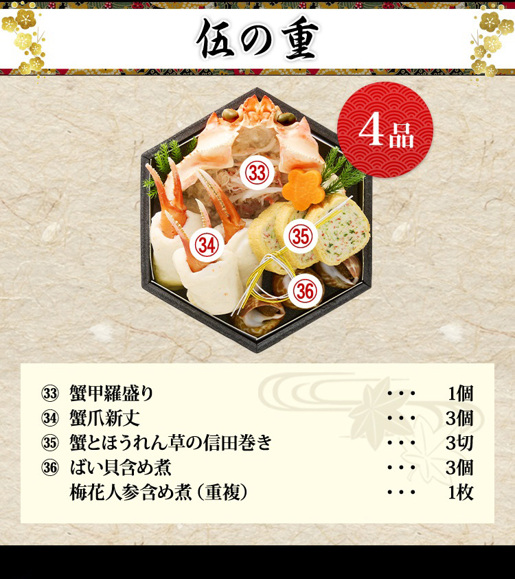 伍の重
